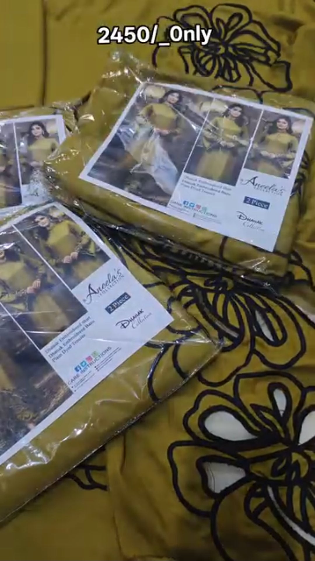 ANEELA'S LAZER WORK 2 PIECE ARTICLE OPOP9