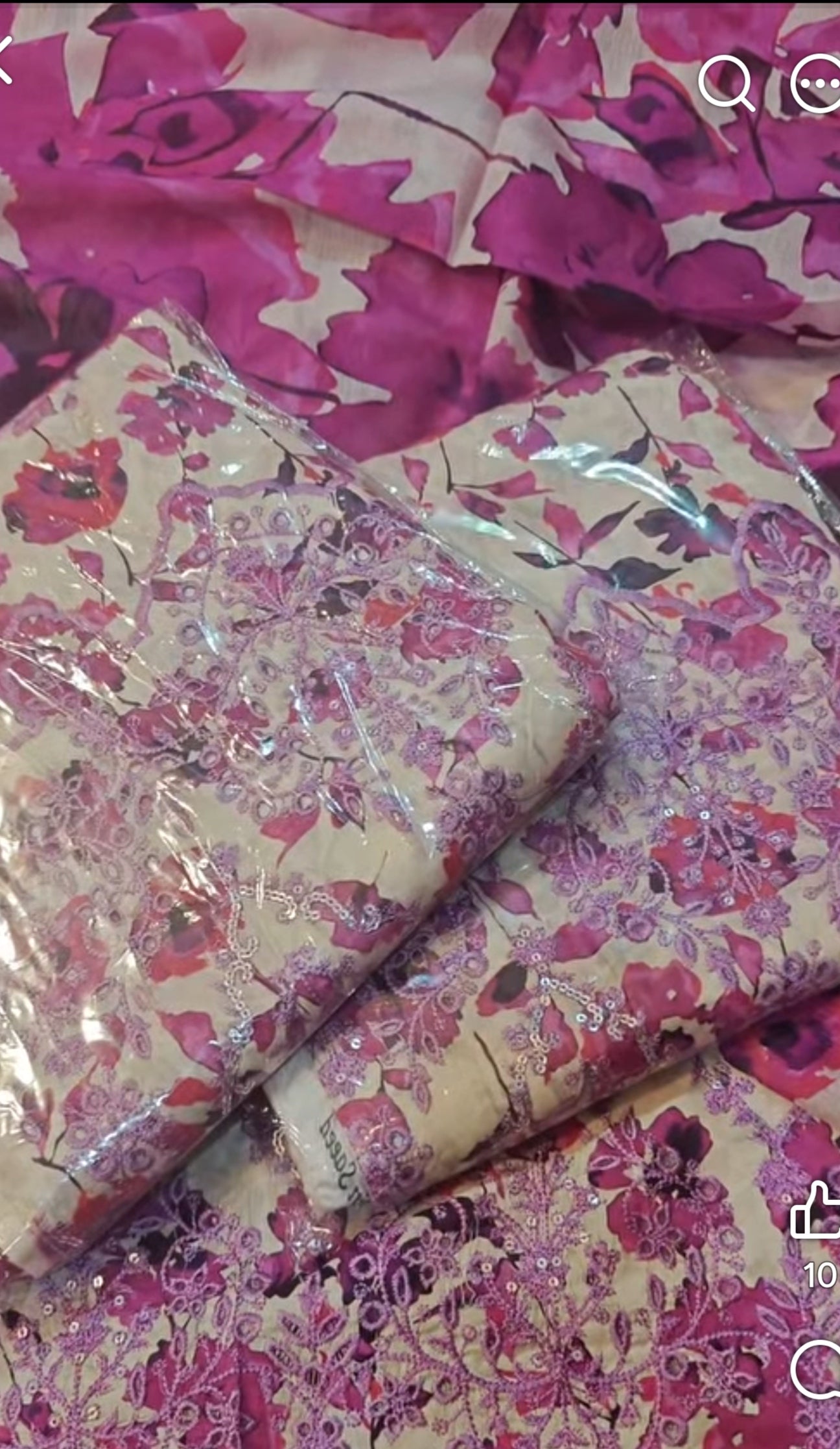 BIN SAEED LAWN EMBROIDERED 3PIECE ARTICLE HRIY539QA4
