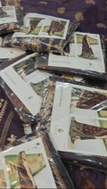 EMAN ADEEL IZEL LAWN PLUM ALZEL81080