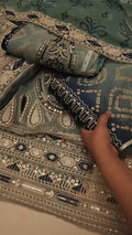NUREH PRINTED LAWN 3 PIECE ARTICLE UV8H7K