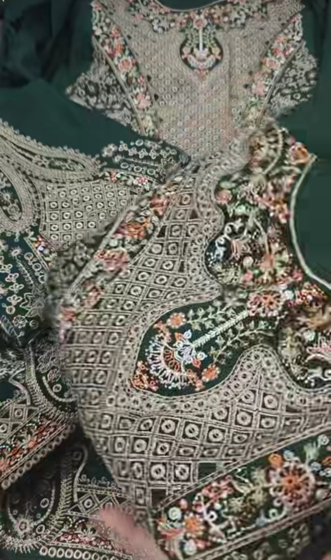 Zarashahjahan Marina DHANAK 2pc article heavy embroidered