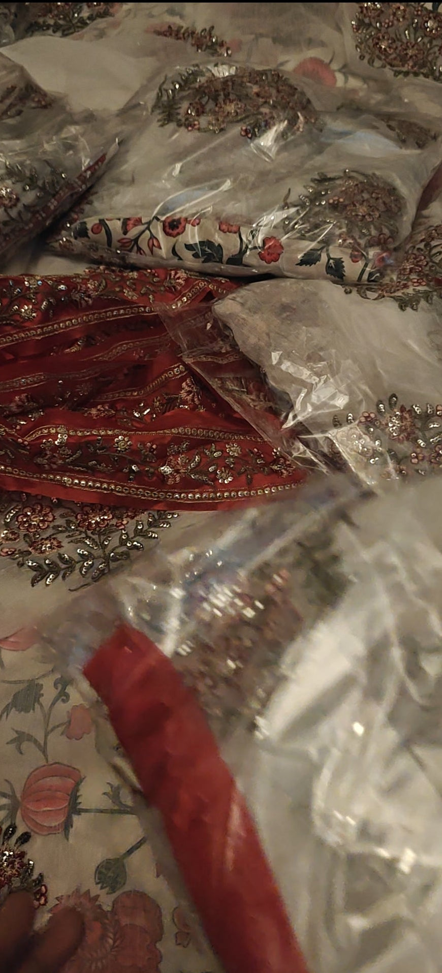 ETHNIC PURE DRSSS WITH SILK TROUSER 88221GOSL