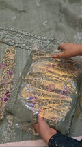 QALAMQAHAR LUXURY DRESS EID WEAR QUTN6