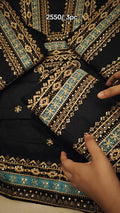 LAWN EMBROIDERY LUXURY 3 PIECE ARTICLE VZHW83MB