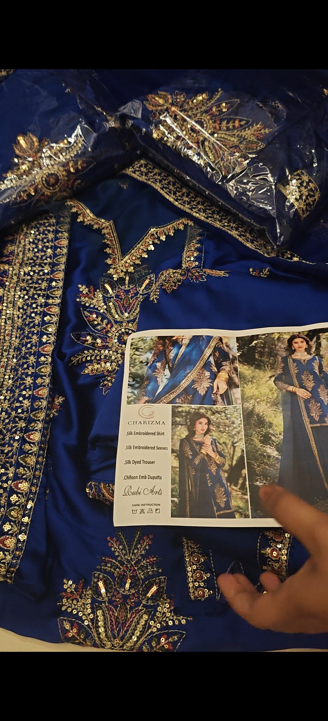 CAHRIZMA 3PC SILK EMBERODRY 3PC CAHRIZMA01836363