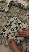BIN SAEED 3 PIECE LUXURY DRESS NNFWDM4